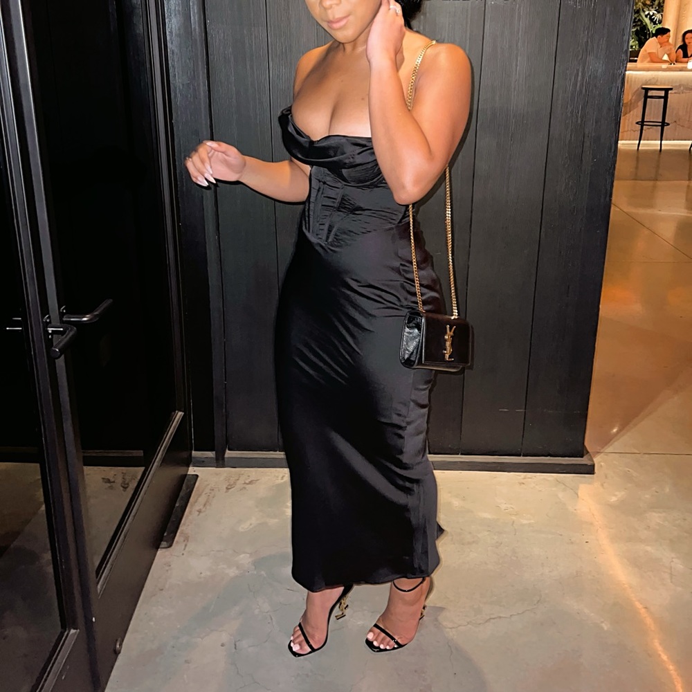 House of CB ‘Charmaine’ Maxi Corset Dress (M) *Bigger Cup*